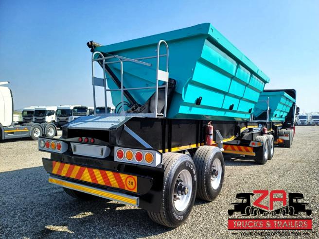 2021 SA TRUCK BODIES 25 CUBE SIDE TIPPER TRAILER #53115
